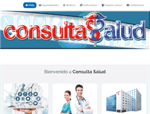 Tablet Screenshot of consultasalud.org